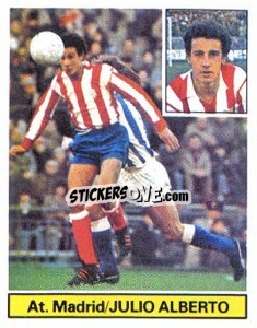 Sticker Julio Alberto - Liga Spagnola 1981-1982
 n. 157 - Colecciones ESTE