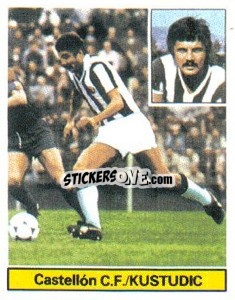 Sticker Kustudic - Liga Spagnola 1981-1982
 n. F15b - Colecciones ESTE