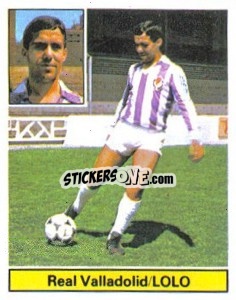 Cromo Lolo - Liga Spagnola 1981-1982
 - Colecciones ESTE
