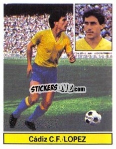 Sticker López - Liga Spagnola 1981-1982
 n. 63 - Colecciones ESTE