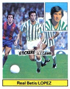 Sticker López - Liga Spagnola 1981-1982
 n. 29 - Colecciones ESTE