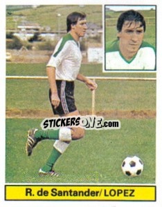 Cromo López - Liga Spagnola 1981-1982
 - Colecciones ESTE