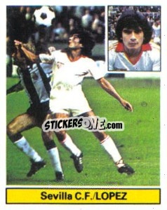 Sticker López - Liga Spagnola 1981-1982
 - Colecciones ESTE