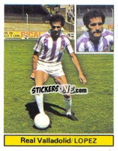 Sticker López(C) - Liga Spagnola 1981-1982
 n. 292 - Colecciones ESTE