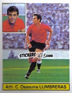 Sticker Lumbreras - Liga Spagnola 1981-1982
 n. 204 - Colecciones ESTE