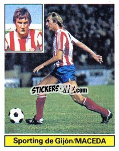 Figurina Maceda - Liga Spagnola 1981-1982
 - Colecciones ESTE