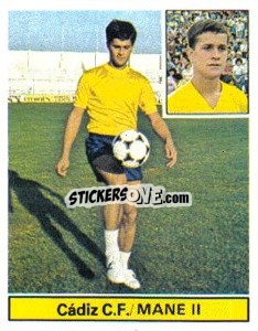 Sticker Mané II - Liga Spagnola 1981-1982
 n. 69 - Colecciones ESTE
