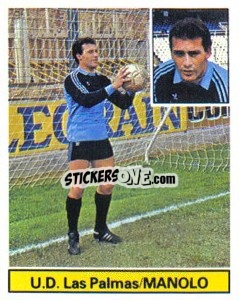 Sticker Manolo - Liga Spagnola 1981-1982
 n. 137 - Colecciones ESTE