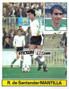 Sticker Mantilla - Liga Spagnola 1981-1982
 - Colecciones ESTE