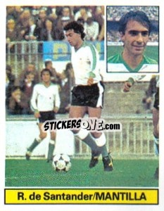 Sticker Mantilla - Liga Spagnola 1981-1982
 n. 218 - Colecciones ESTE