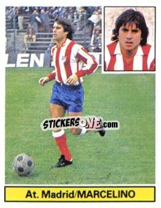 Sticker Marcelino - Liga Spagnola 1981-1982
 - Colecciones ESTE