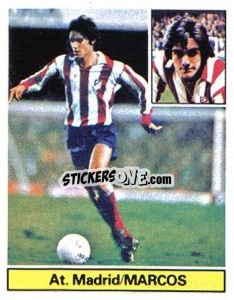 Cromo Marcos - Liga Spagnola 1981-1982
 - Colecciones ESTE