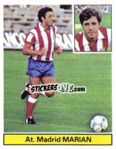 Cromo Marián - Liga Spagnola 1981-1982
 n. F8 - Colecciones ESTE