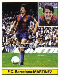 Cromo Martínez - Liga Spagnola 1981-1982
 - Colecciones ESTE