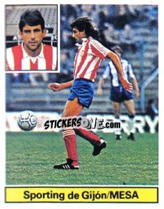 Cromo Mesa - Liga Spagnola 1981-1982
 - Colecciones ESTE