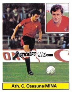 Sticker Mina - Liga Spagnola 1981-1982
 - Colecciones ESTE