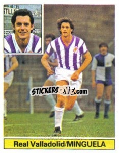 Sticker Minguela - Liga Spagnola 1981-1982
 - Colecciones ESTE