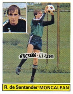 Sticker Moncalean - Liga Spagnola 1981-1982
 n. 209 - Colecciones ESTE