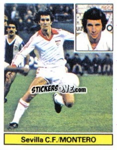 Cromo Montero - Liga Spagnola 1981-1982
 - Colecciones ESTE