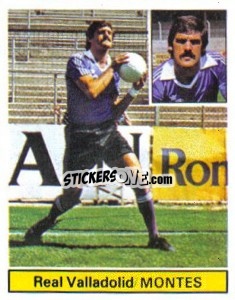 Cromo Montes - Liga Spagnola 1981-1982
 - Colecciones ESTE