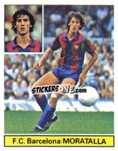 Sticker Moratalla - Liga Spagnola 1981-1982
 n. F7 - Colecciones ESTE