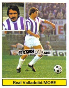 Cromo Moré - Liga Spagnola 1981-1982
 - Colecciones ESTE