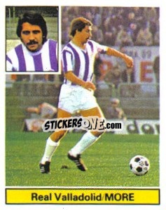 Sticker Moré - Liga Spagnola 1981-1982
 n. 283 - Colecciones ESTE