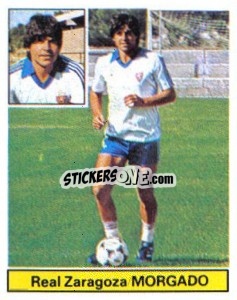 Sticker Morgado - Liga Spagnola 1981-1982
 n. 302 - Colecciones ESTE