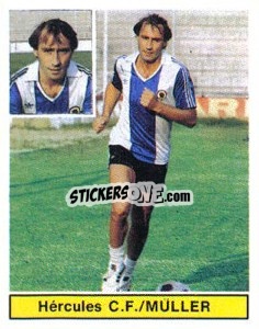 Cromo Muller - Liga Spagnola 1981-1982
 - Colecciones ESTE