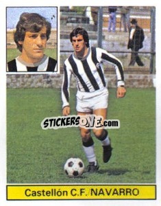 Sticker Navarro - Liga Spagnola 1981-1982
 - Colecciones ESTE