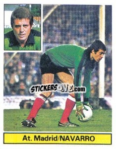 Sticker Navarro - Liga Spagnola 1981-1982
 n. 153 - Colecciones ESTE