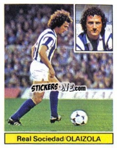 Cromo Olaizola - Liga Spagnola 1981-1982
 - Colecciones ESTE