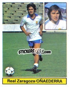 Sticker Oñaederra - Liga Spagnola 1981-1982
 - Colecciones ESTE