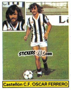 Cromo Oscar Ferrero - Liga Spagnola 1981-1982
 - Colecciones ESTE