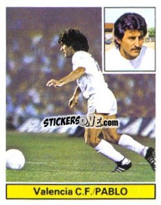 Sticker Pablo - Liga Spagnola 1981-1982
 - Colecciones ESTE