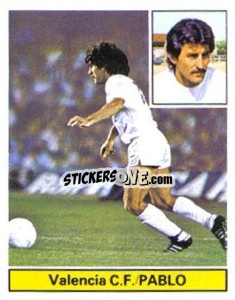 Figurina Pablo - Liga Spagnola 1981-1982
 - Colecciones ESTE