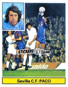 Cromo Paco - Liga Spagnola 1981-1982
 - Colecciones ESTE