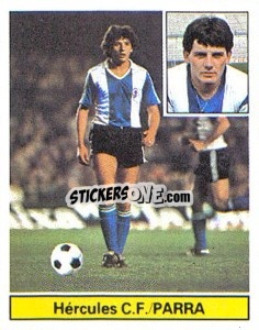 Cromo Parra - Liga Spagnola 1981-1982
 - Colecciones ESTE