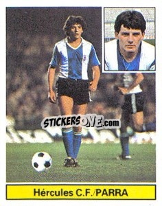 Sticker Parra - Liga Spagnola 1981-1982
 n. 126 - Colecciones ESTE