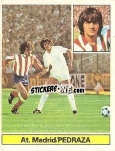 Cromo Pedraza - Liga Spagnola 1981-1982
 - Colecciones ESTE