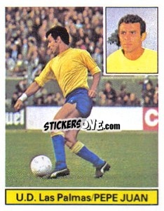 Sticker Pepe Juan - Liga Spagnola 1981-1982
 - Colecciones ESTE