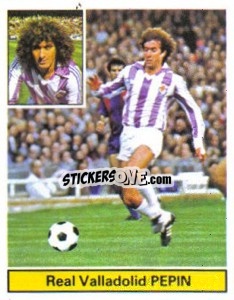 Sticker Pepín - Liga Spagnola 1981-1982
 n. 287 - Colecciones ESTE