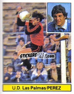 Sticker Pérez - Liga Spagnola 1981-1982
 n. 136 - Colecciones ESTE