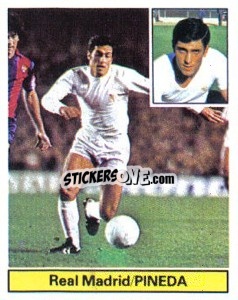 Sticker Pineda - Liga Spagnola 1981-1982
 - Colecciones ESTE
