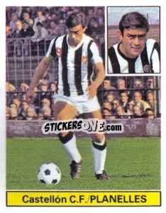 Sticker Planelles - Liga Spagnola 1981-1982
 n. 80 - Colecciones ESTE