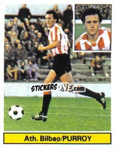 Sticker Purroy - Liga Spagnola 1981-1982
 n. 42 - Colecciones ESTE