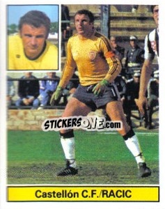 Cromo Racic - Liga Spagnola 1981-1982
 - Colecciones ESTE