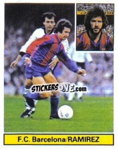 Sticker Ramírez - Liga Spagnola 1981-1982
 n. 16 - Colecciones ESTE