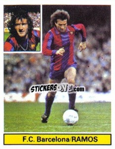 Cromo Ramos - Liga Spagnola 1981-1982
 - Colecciones ESTE