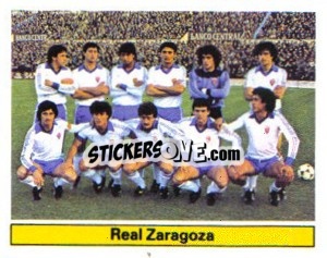 Figurina Real Zaragoza - Liga Spagnola 1981-1982
 n. A18 - Colecciones ESTE